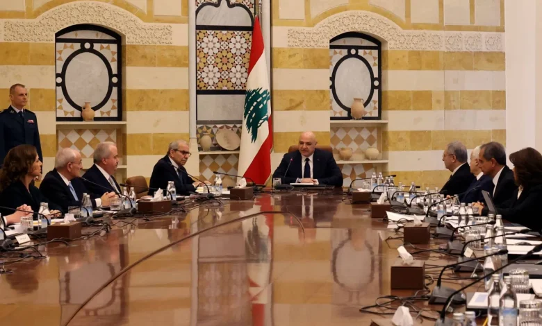 عون يشدد على الإصلاحات في أول جلسة للحكومة 1 حكومة لبنان