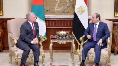 السيسي وعبد الله الثاني يؤكدان وحدة الموقف بشأن غزة