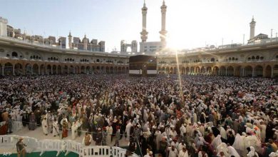 ختام رحلة العمر.. حجاج بيت الله الحرام يؤدون طواف الوداع بمشاعر روحانية