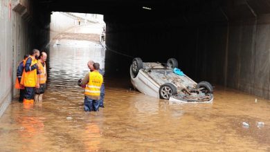 بينهم رضيع وطفلان.. وفاة خمسة أشخاص في فيضانات الجزائر