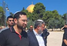 بن غفير يقود المستوطنين مجدداً لاقتحام المسجد الأقصى