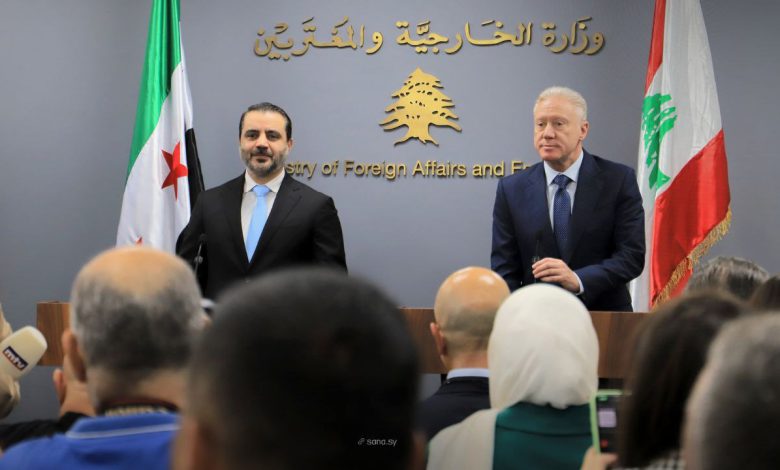 وزير خارجية سوريا في بيروت.. الموقوفون والحدود على الطاولة 1 وزير خارجية سوريا في بيروت.. الموقوفون والحدود على الطاولة
