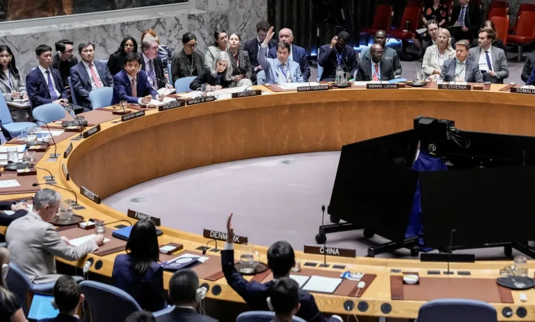 13 عضواً في مجلس الأمن يصوتون لصالح القرار الأمريكي بشأن غزة وروسيا والصين تمتنعان