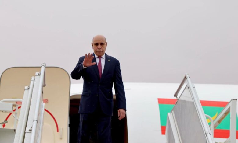 موريتانيا: الرئيس الغزواني يصل لواندا للمشاركة في قمة الاتحاد الإفريقي والاتحاد الأوروبي 1 موريتانيا: الرئيس الغزواني يصل لواندا للمشاركة في قمة الاتحاد الإفريقي والاتحاد الأوروبي