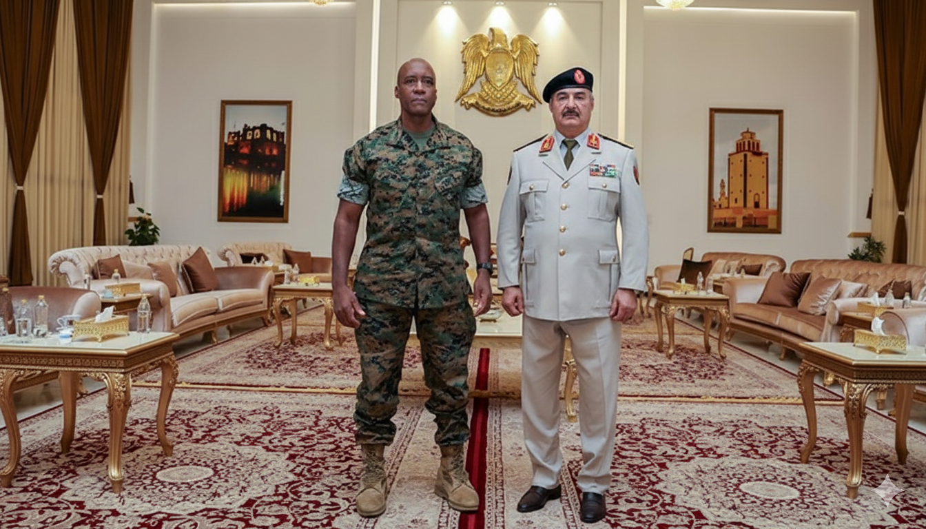 أفريكوم تناقش مشاركة ليبيا في مناورات "فلينتلوك 26" مع قادة الجيش 2 أفريكوم تناقش مشاركة ليبيا في مناورات "فلينتلوك 26" مع قادة الجيش