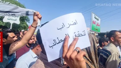 احتجاجات المعلمين تتصاعد في الديوانية العراقية ومطالب بتثبيت العقود