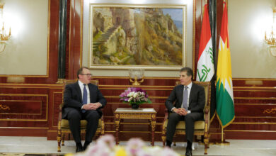 بارزاني وهاريس يبحثان العلاقات الأميركية-الكردية ونتائج انتخابات العراق