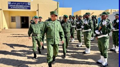 قيادات أمنية موريتانية تتفقد جاهزية القطاعات بنواذيبو