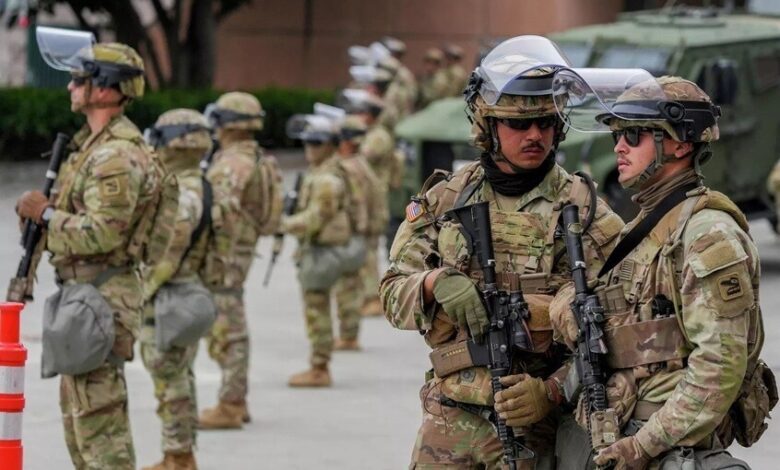 الحكومة الأمريكية تطلب تمديد نشر قوات الحرس الوطني في واشنطن