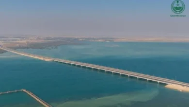 السعودية تدشين أطول جسر بحري في شرق المملكة