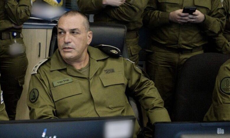 خلاف بين وزير الدفاع الإسرائيلي ورئيس الأركان يتحول إلى أزمة علنية داخل الجيش