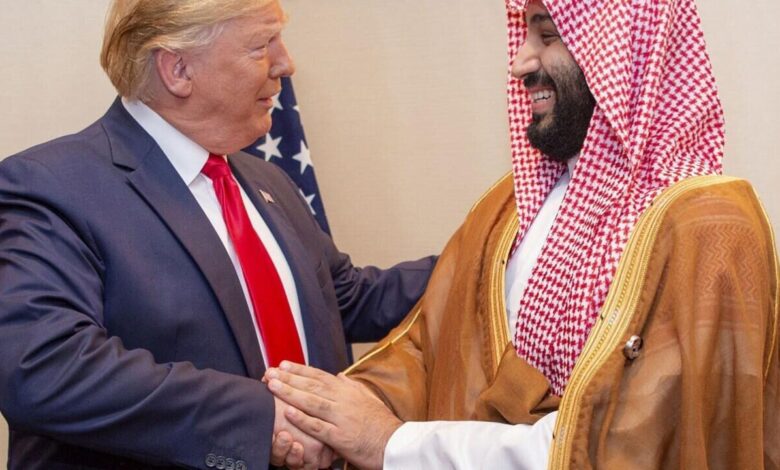 ولي العهد السعودي يزور واشنطن، وترامب يلمح إلى تطبيع سعودي إسرائيلي وشيك 1 ولي العهد السعودي يزور واشنطن، وترامب يلمح إلى تطبيع سعودي إسرائيلي وشيك