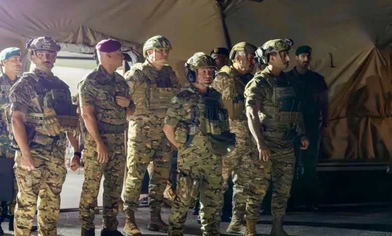 الملك الأردني يتابع تمرين "أسود الهواشم" بمشاركة ولي العهد