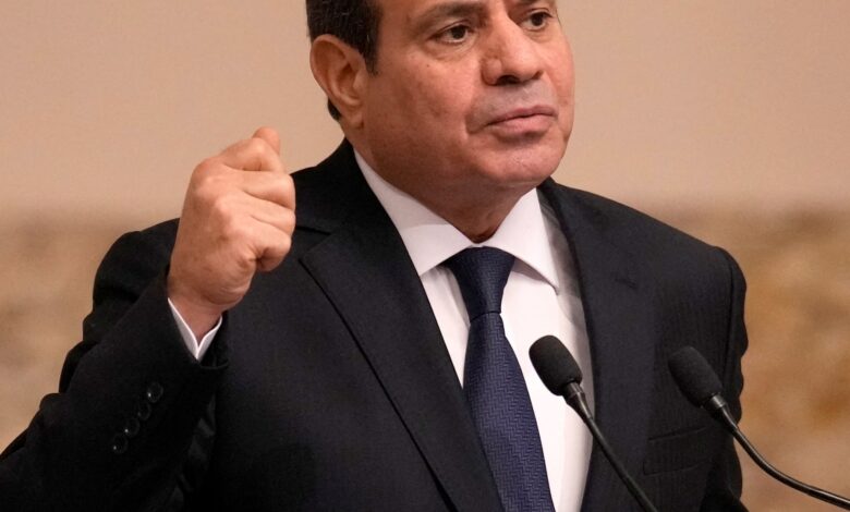 الرئيس المصري: مصر تواصل جهود تنفيذ وقف الحرب في غزة وتخطط لمؤتمر دولي للإعمار