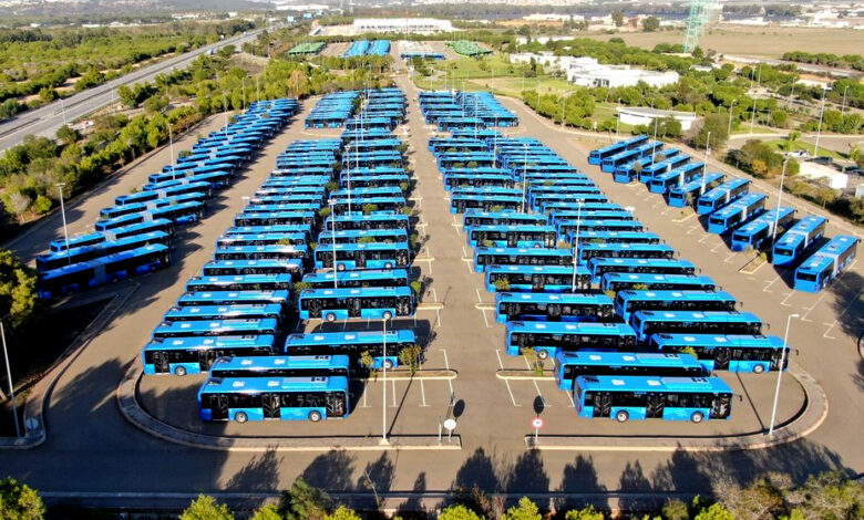 المغرب يعزّز النقل الحضري بـ348 حافلة جديدة استعدادًا لكأس الأمم الإفريقية 2025 1 المغرب يعزّز النقل الحضري بـ348 حافلة جديدة استعدادًا لكأس الأمم الإفريقية 2025