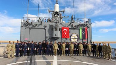 تركيا تُجري مناورات بحرية قرب السواحل الليبية ضمن برنامج التعاون العسكري بين البلدين