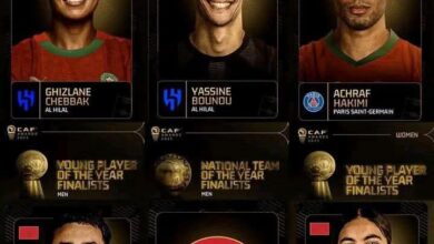 المغرب يتألق في حفل جوائز الكاف 2025 ويحقق نتائج تاريخية 2 المغرب يتألق في حفل جوائز الكاف 2025 ويحقق نتائج تاريخية