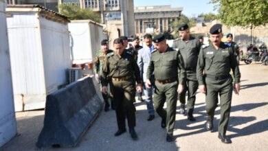 شرطة أمانة بغداد بالعراق تطلق حملة لإزالة التجاوزات في الأسواق والمناطق الحيوية