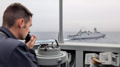 المغرب وإسبانيا يجريان مناورات بحرية مشتركة في مضيق جبل طارق