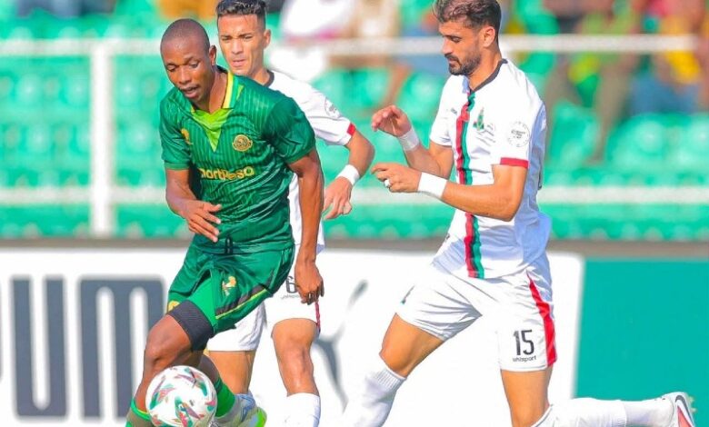 الجيش الملكي المغربي يتلقى خسارة قاسية أمام يانغ أفريكانز في دوري أبطال أفريقيا