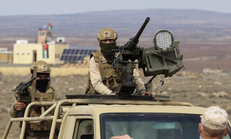 الجيش الأردني يحبط تهريب مخدرات بطائرتين مسيّرتين