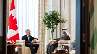 الإمارات تعلن استثمارًا تاريخيًا بقيمة 50 مليار دولار في اقتصاد كندا 7 الإمارات تعلن استثمارًا تاريخيًا بقيمة 50 مليار دولار في اقتصاد كندا