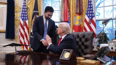 بعد لقائهما.. ترامب يتعهد بدعم عمدة نيويورك الجديد زهران ممداني 5 بعد لقائهما.. ترامب يتعهد بدعم عمدة نيويورك الجديد زهران ممداني