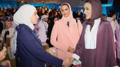 عقيلة الرئيس أحمد الشرع تشارك في افتتاح قمة "وايز 2025" في الدوحة