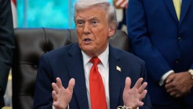 ترامب: الأراضي قد تصبح روسية ووقف القتال يعد تنازلاً ضمن خطة السلام الأمريكية 2 ترامب: الأراضي قد تصبح روسية ووقف القتال يعد تنازلاً ضمن خطة السلام الأمريكية