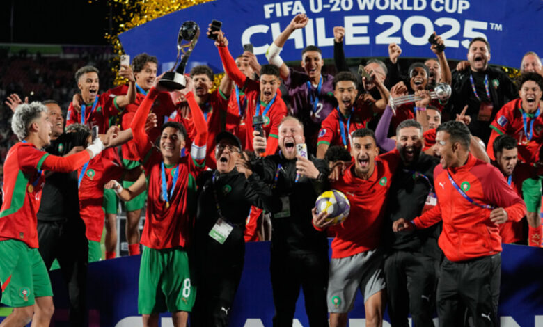 المنتخب المغربي لأقل من 20 سنة يتوج بجائزة أفضل منتخب إفريقي لعام 2025