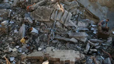 غارات إسرائيلية مكثفة على مدينة رفح في غزة 2 غارات إسرائيلية مكثفة على مدينة رفح في غزة