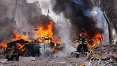 قصف روسي جديد على أوكرانيا وموسكو تعلن اعتراض مئات المسيّرات