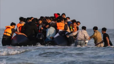 بريطانيا توقيف مشتبه فيه بتجارة المهاجرين من ليبيا إلى أوروبا