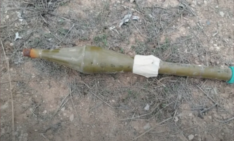 ليبيا:انتشال قذيفة "آر بي جي" غير منفجرة قرب خزانات النفط في طرابلس