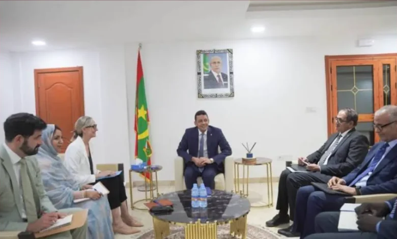 موريتانيا و السفارة الأمريكية يبحثان تعزيز التعاون في البنية الرقمية