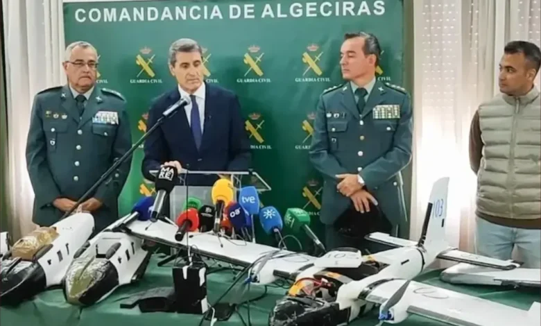 إسبانيا والمغرب يفككان شبكة تهريب مخدرات باستخدام الطائرات المسيّرة 1 إسبانيا والمغرب يفككان شبكة تهريب مخدرات باستخدام الطائرات المسيّرة