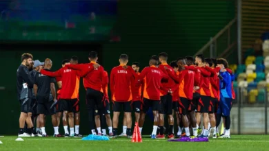 منتخب ليبيا يواصل تحضيراته لمواجهة فلسطين ضمن تصفيات كأس العرب