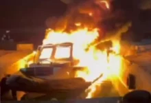 زوارق جهاز مكافحة التهديدات الأمنية الليبي تتعرض لقصف مباشر