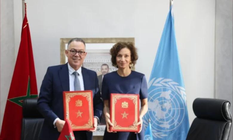 اليونسكو ومؤسسة “المغرب 2030” توقعان شراكة لتعزيز الرياضة كرافعة للتربية والإدماج الاجتماعي
