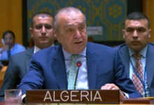 المندوب الجزائري:نشكر الرئيس ترمب على خطته لوقف النار في غزة