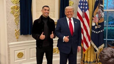 ترمب: لقائي برونالدو كان ممتعاً.. وابني بارون معجب كبير به