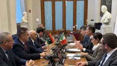 ليبيا وإيطاليا تبحثان في روما تعزيز التعاون البرلماني والاقتصادي