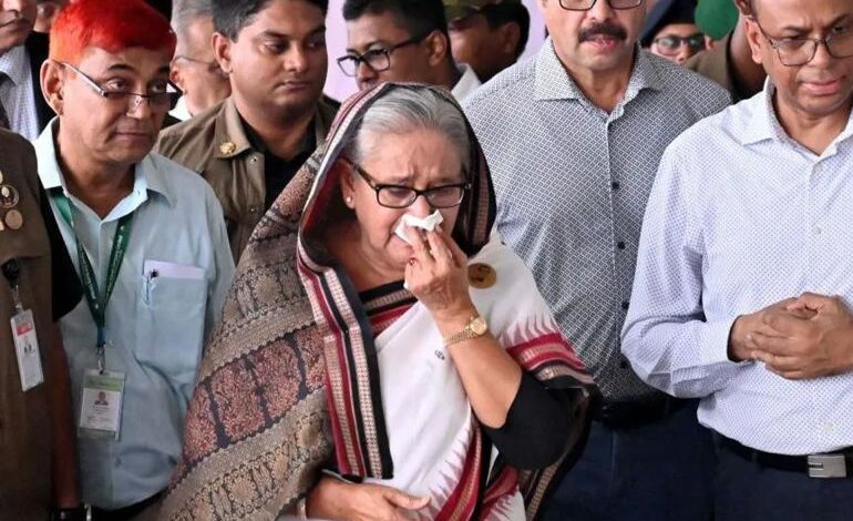 رويترز: محكمة في بنغلاديش تدين رئيسة الوزراء السابقة الشيخة حسينة بجـ.رائم ضد الإنسانية