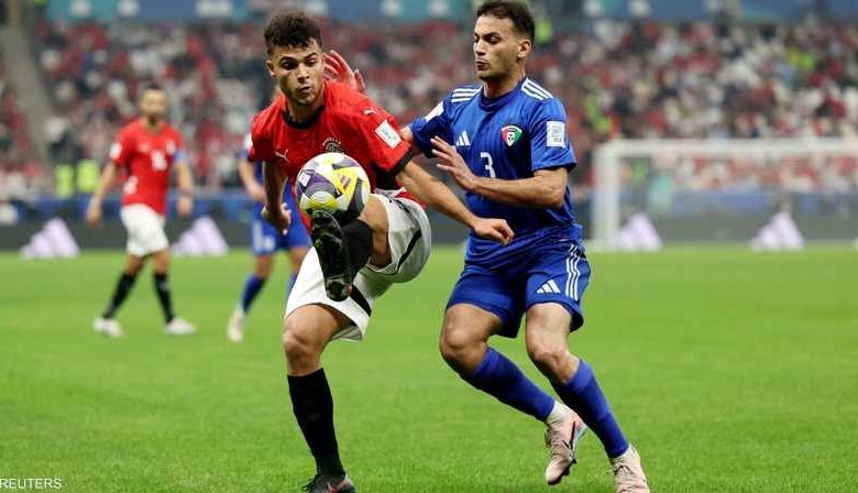 تعادل إيجابي 1-1 بين مصر والكويت في الجولة الأولى لكأس العرب 2025