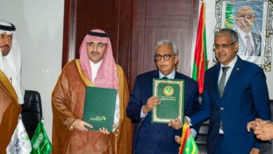 موريتانيا توقّع اتفاقية تمويل مع الصندوق السعودي للتنمية لمشروع الربط الكهربائي مع مالي 2 موريتانيا توقّع اتفاقية تمويل مع الصندوق السعودي للتنمية لمشروع الربط الكهربائي مع مالي