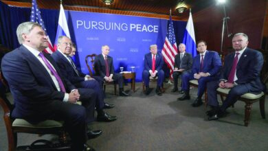 بعد إلغاء اجتماع باريس.. برلين تستضيف محادثات سلام أميركية-أوكرانية 2 بعد إلغاء اجتماع باريس.. برلين تستضيف محادثات سلام أميركية-أوكرانية