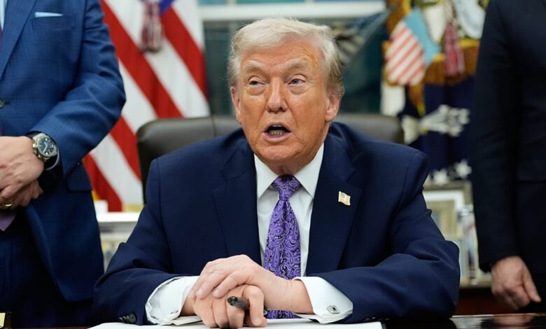 ترامب يعلن إحراز "تقدم ملموس" في مفاوضات إنهاء الحرب الروسية–الأوكرانية 1 ترامب يعلن إحراز "تقدم ملموس" في مفاوضات إنهاء الحرب الروسية–الأوكرانية