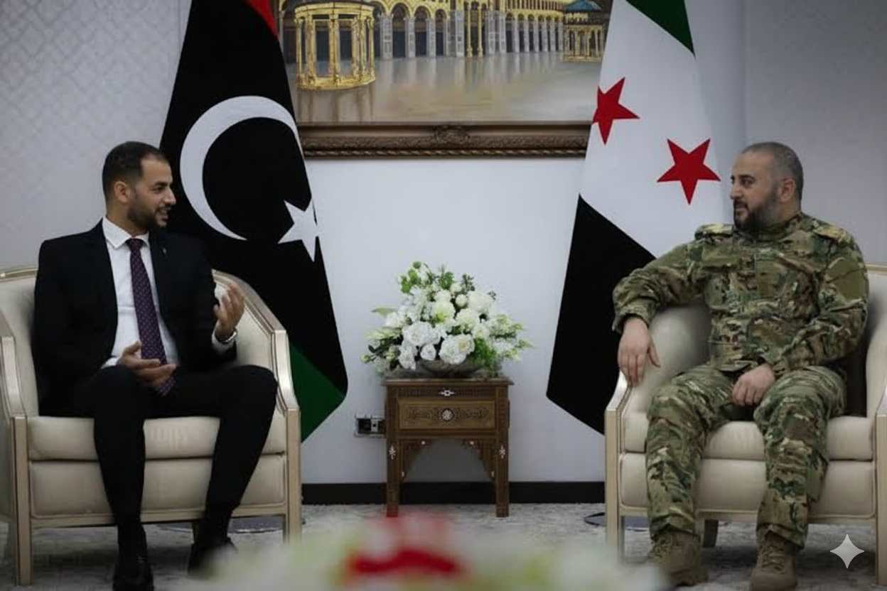 سوريا وليبيا تبحثان تعزيز التعاون العسكري والتقني في دمشق 2 سوريا وليبيا تبحثان تعزيز التعاون العسكري والتقني في دمشق