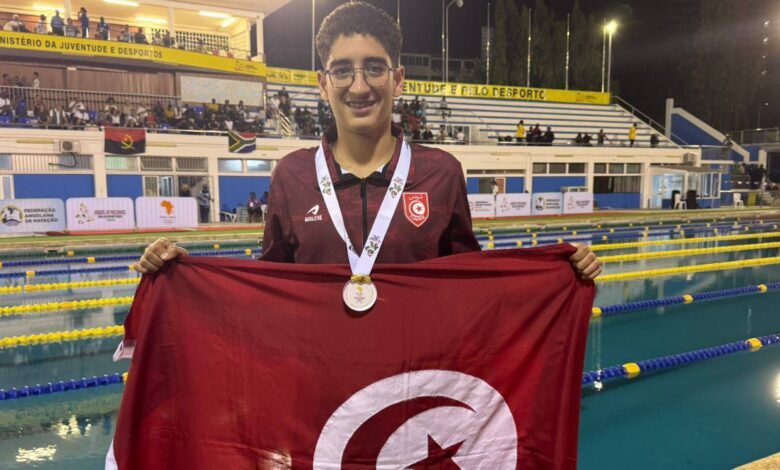 السباح التونسي يوسف دومة يتوج بذهبية 800 متر في الألعاب الإفريقية للشباب 1 السباح التونسي يوسف دومة يتوج بذهبية 800 متر في الألعاب الإفريقية للشباب