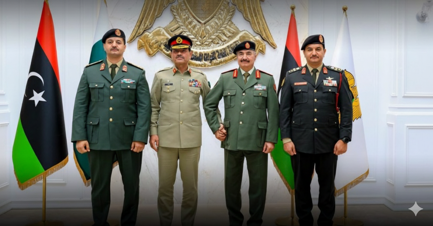 قائد الجيش الباكستاني يقوم بأول زيارة رسمية إلى ليبيا